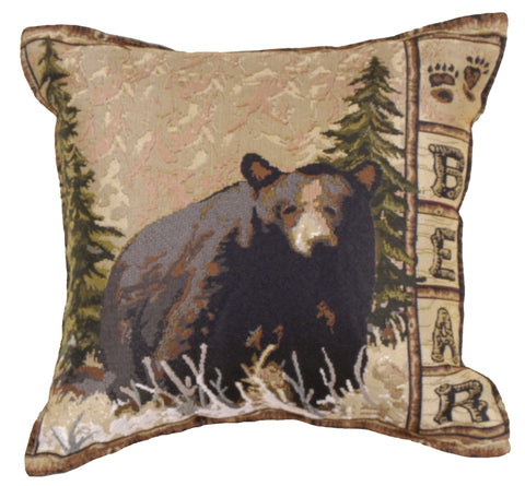 Bear Outdoor Pillow
