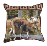 Moose Outdoor Pillow