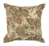 Pinecones Outdoor Pillow