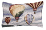 Hot Air Balloons Tapestry Pillow