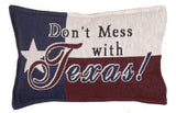 Dont Mess With Texas Tapestry Pillow