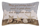 Blue Skies Tapestry Pillow