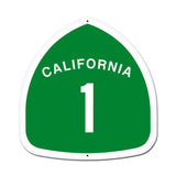 California Metal Sign Wall Decor 16 x 16
