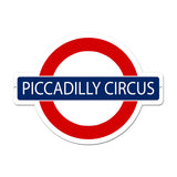 Piccadilly Circus Metal Sign Wall Decor 21 x 16