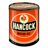 Hancock Oil Metal Sign Wall Decor 14 x 20