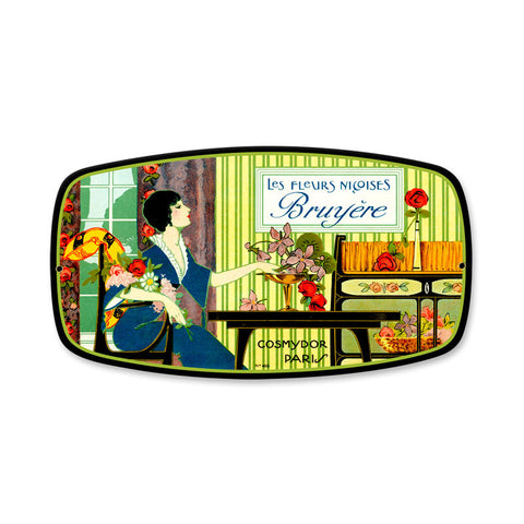 Bruyere Perfume Metal Sign Wall Decor 12 x 7