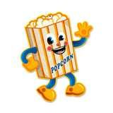 Pop Corn Metal Sign Wall Decor 11 x 14