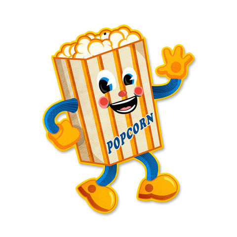 Pop Corn Metal Sign Wall Decor 11 x 14
