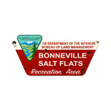 Bonneville Salt Flats Metal Sign Wall Decor 27 x 13