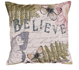 Butterfly Believe Tapestry Pillow