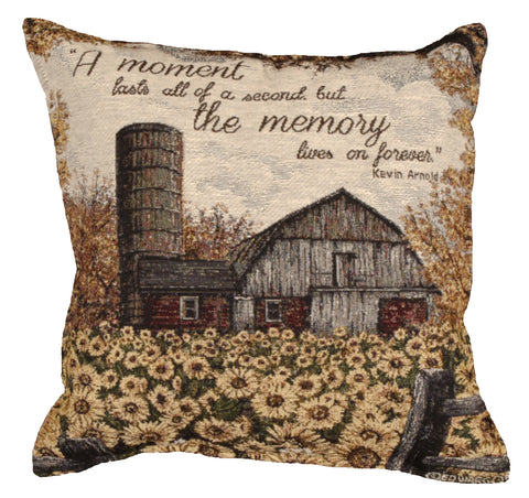 A Moment Lasts Tapestry Pillow