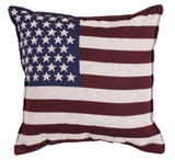 Flag Of The United States Tapestry Pillow (Large)