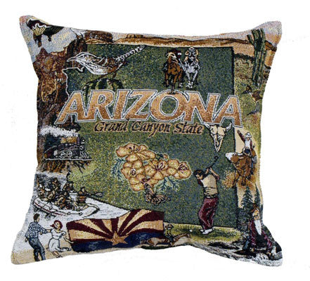 State Of Arizona Pillow (Ptp-Az)
