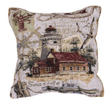 Port 18 Tapestry Pillow