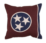 Flag Of Tennessee Tapestry Pillow