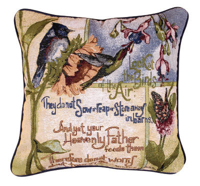 Birds Of Air 18 Tapestry Pillow