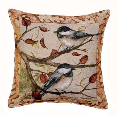 Pillow - Autumn Chickadee Pillow