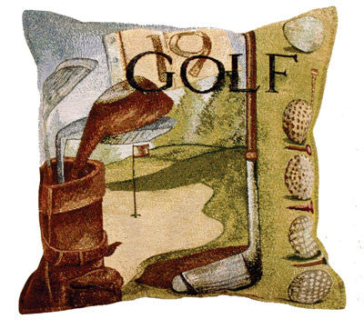 Vintage Golf Pillow