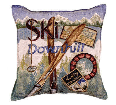 Vintage Ski Pillow
