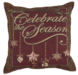 Celebrate The Season Tapestry Pillow