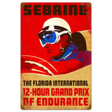 Sebring Metal Sign Wall Decor 16 x 24