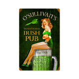 Irish Pub Metal Sign Wall Decor 12 x 18