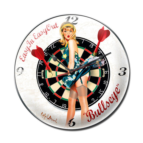 Bullseye Metal Sign Wall Decor 14 x 14