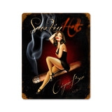 Cigar Bar Metal Sign Wall Decor 12 x 15