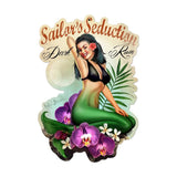 Sailors Seduction Metal Sign Wall Decor 16 x 24