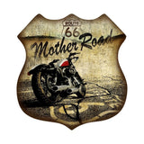Route 66 Metal Sign Wall Decor 15 x 15