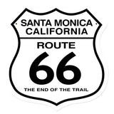 Santa Monica Metal Sign Wall Decor 15 x 15