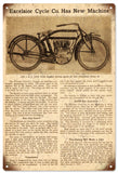 Vintage Excelsior Bicycle Sign