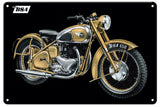 RG101B BSA Classic British Motorcycle Sign Garage Art