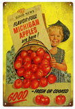 Michigan Apple Sign
