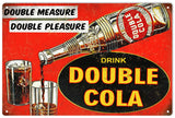 Vintage Double Cola Sign