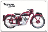 RG117B Triumph Classic British Motorcycle