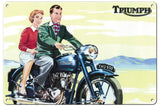 RG118B Triumph Classic British Motorcycle