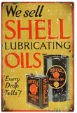 Vintage Shell Oils Sign