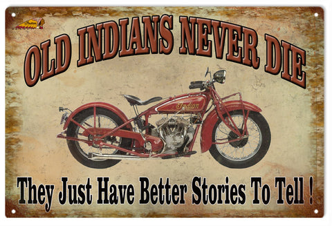 Indian Motorcycle Sign