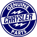 Chrysler Parts Sign 18 Round
