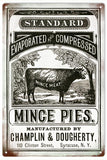 Vintage Mince Pies Sign