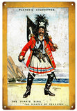 Vintage Players Cigarettes Metal Sign