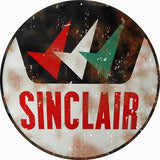 Vintage Sinclair Sign 14 Round