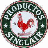 Vintage Sinclair 14 Round Sign