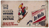 Vintage Dr.Wells Drink Sign