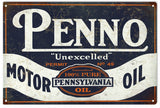Vintage Penno Motor Oil sign
