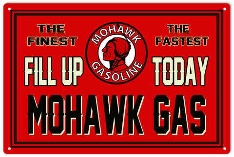 Mohawk Gasoline Sign