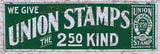 Vintage Stamp Sign 6x18