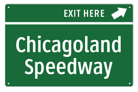 Chicagoland Speedway Sign