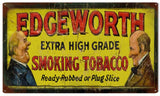 Vintage Edgeworth Tobacco Sign 8x14